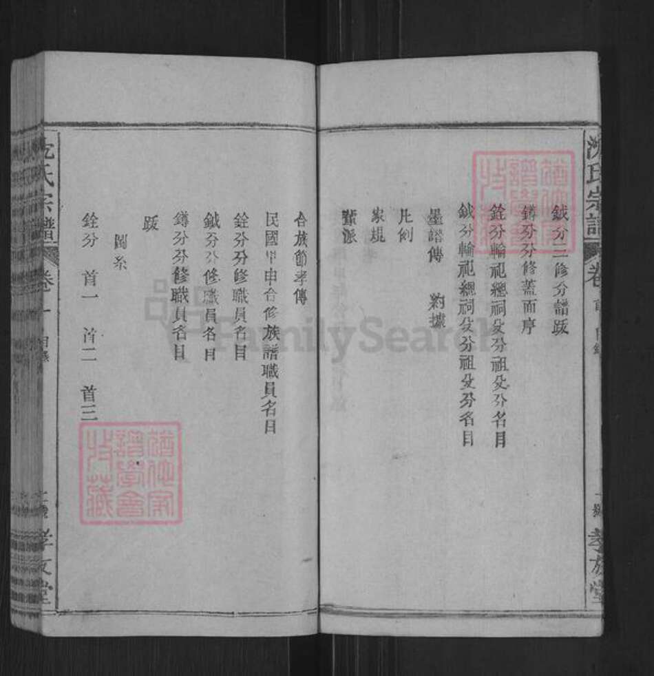 湖北省黄冈市麻城市沈氏孝友堂族谱-沈氏宗谱.pdf电子版预览图5