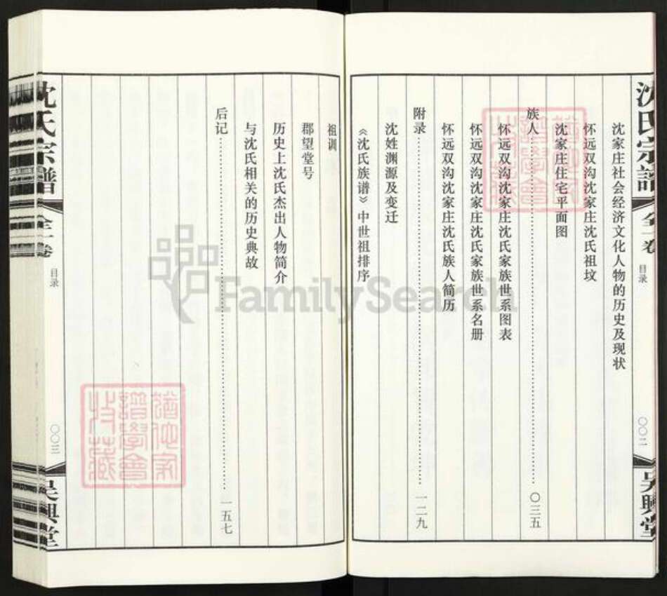 安徽省蚌端口市怀远县双沟乡沈氏吴兴堂族谱-沈氏宗谱.pdf电子版预览图5