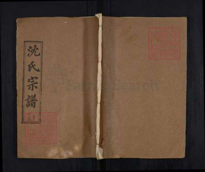 湖北省黄冈市麻城市沈氏孝友堂族谱-沈氏宗谱.pdf电子版缩略图