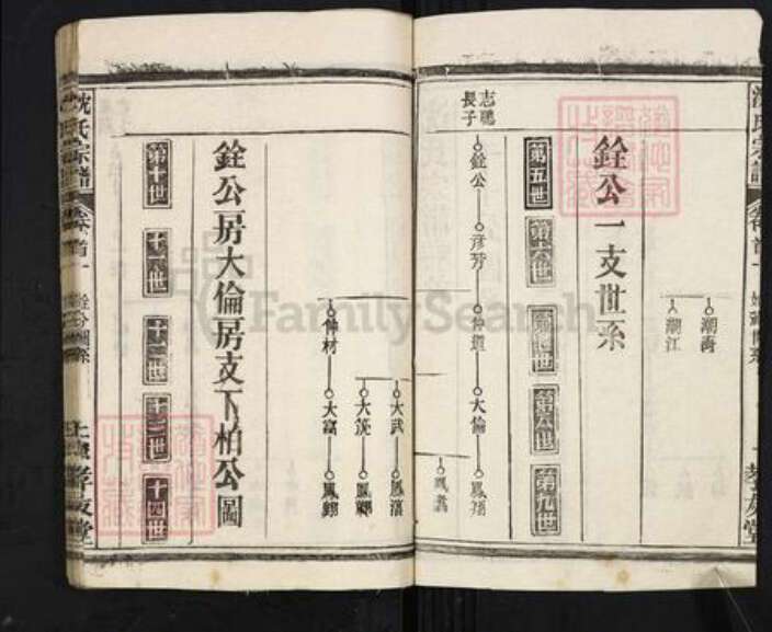 湖北省黄冈市麻城市沈氏孝友堂族谱-沈氏宗谱.pdf电子版预览图2