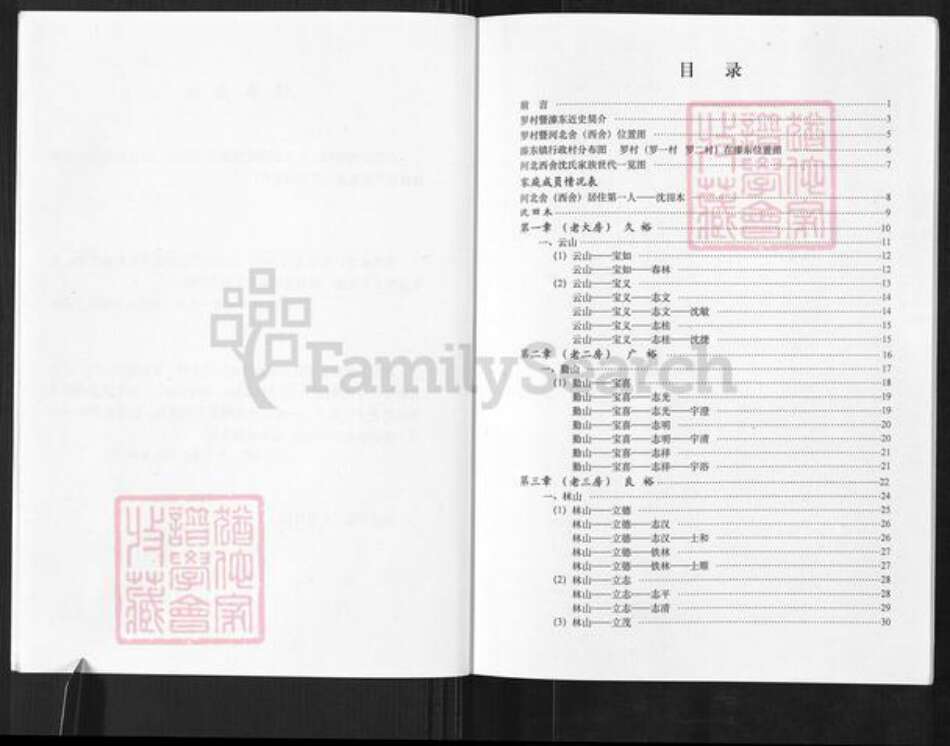 江苏省盐城市东台市溱东镇沈氏族谱-沈氏家谱.河北舍(西舍).pdf电子版预览图4