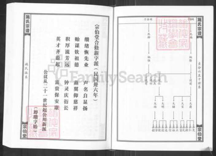 湖北省黄冈市麻城市宋端口镇施氏宗伯堂族谱-施氏宗谱.pdf电子版预览图4