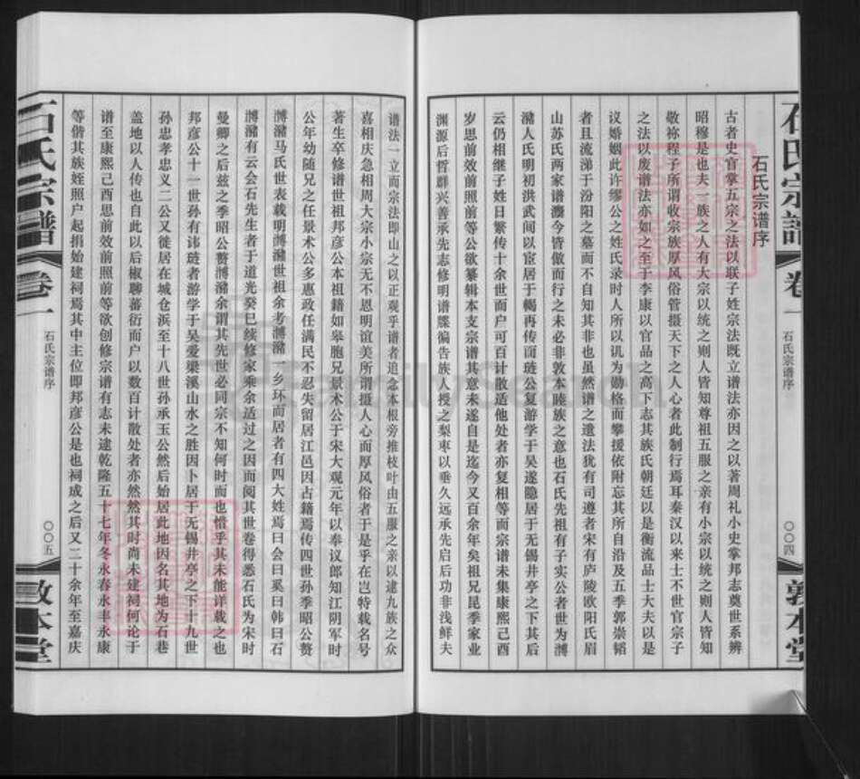 江苏省无锡市石氏敦本堂族谱-石氏续修宗谱.pdf电子版预览图5