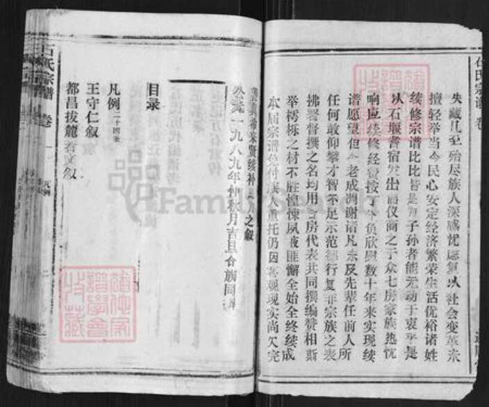 湖北省黄冈市黄梅县石氏遵顺堂族谱-石氏宗谱.pdf电子版预览图2