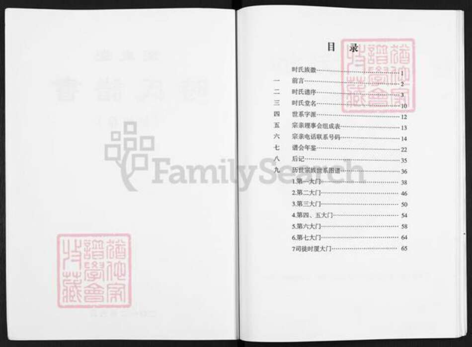 江苏省扬州市高邮市送桥镇时氏巨鹿堂族谱-时氏谱书.pdf电子版预览图2