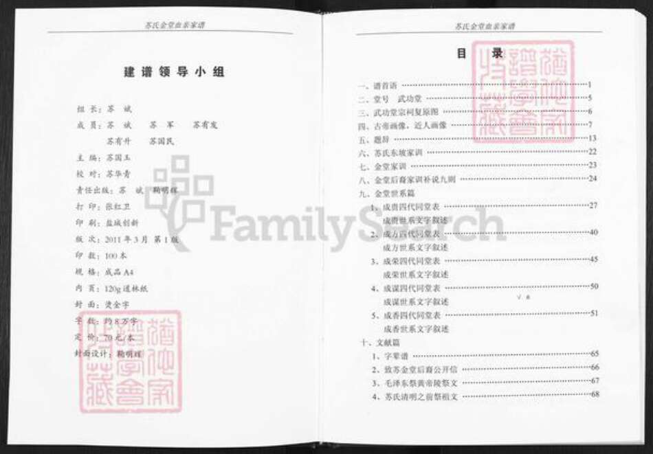 江苏省盐城市建湖县钟庄街道苏氏武功堂族谱-苏氏金堂血亲家谱.pdf电子版预览图3