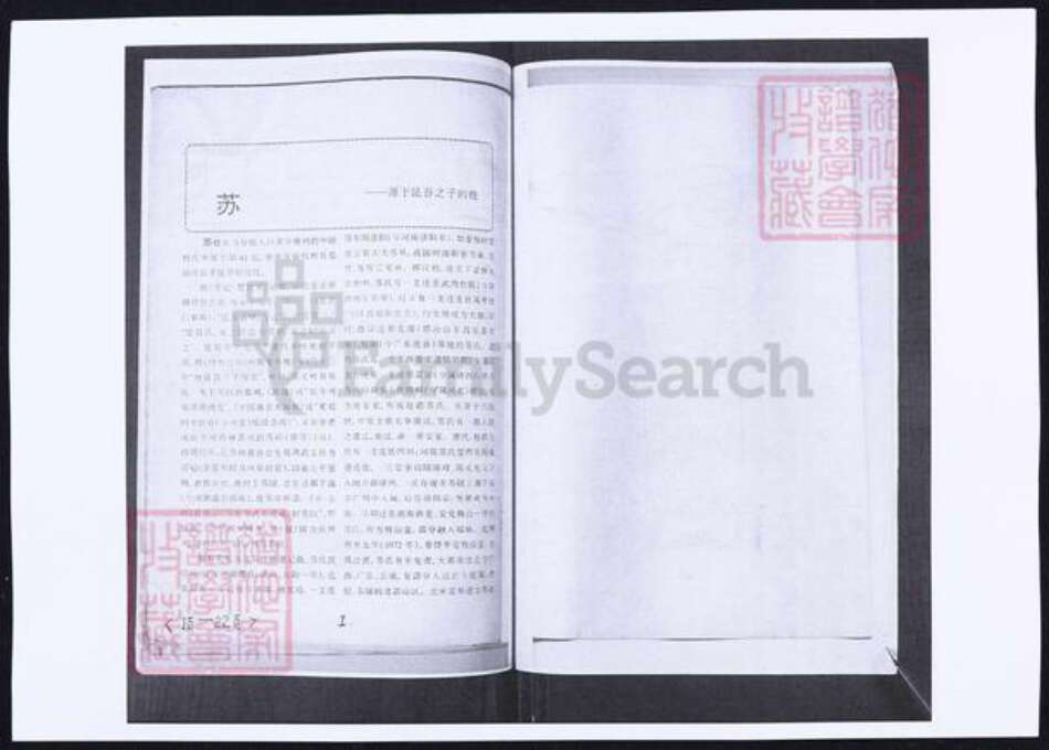 山东省青岛市即墨区苏氏族谱-苏氏族谱.pdf电子版预览图1