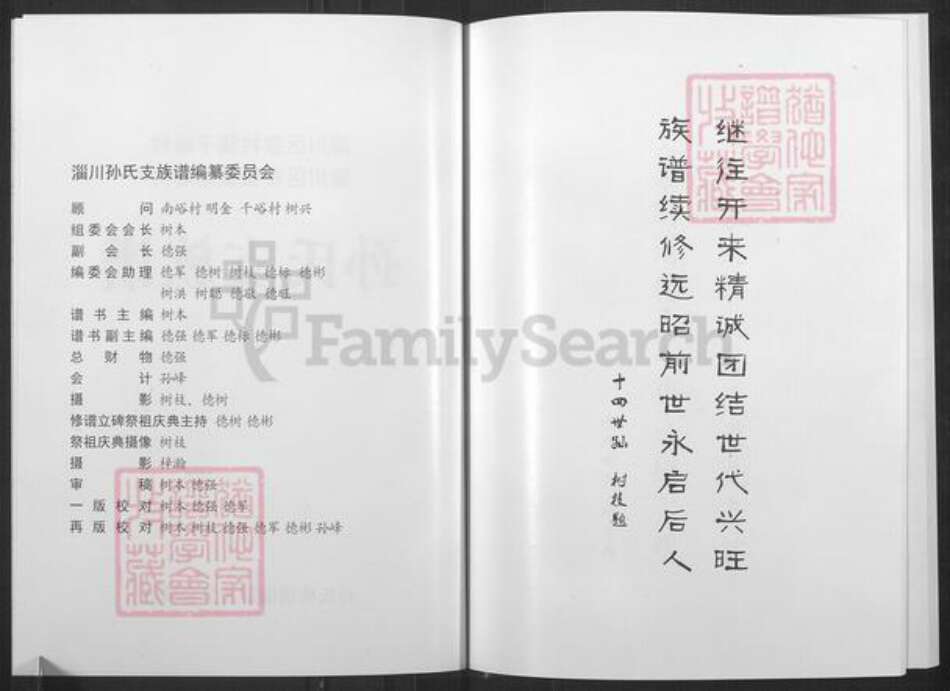 山东省淄博市淄川区孙氏族谱-淄川孙氏支族谱.pdf电子版预览图3