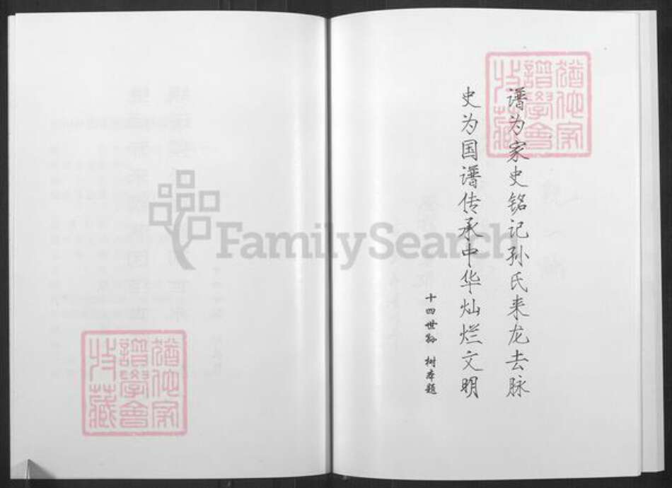 山东省淄博市淄川区孙氏族谱-淄川孙氏支族谱.pdf电子版预览图4