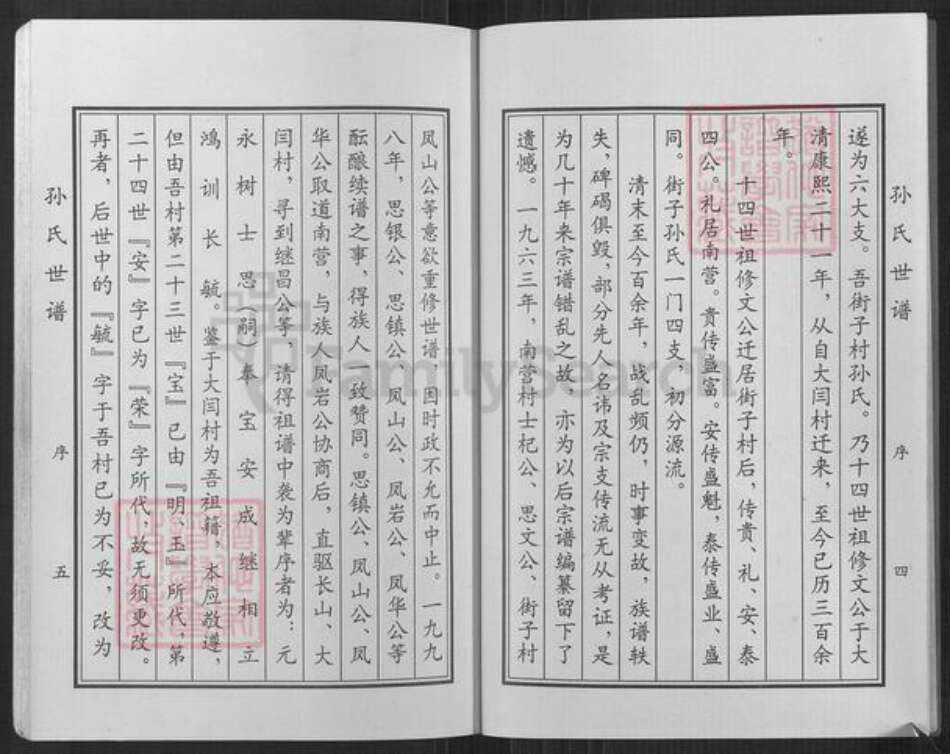 山东省滨州市邹平市长山镇孙氏六和堂族谱-孙氏世谱.pdf电子版预览图5