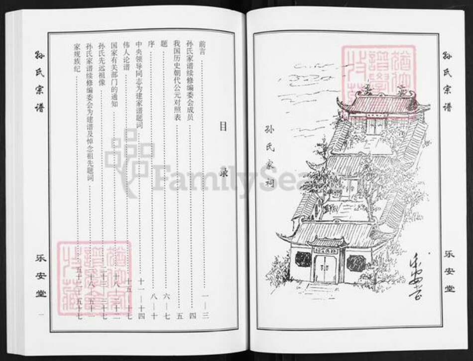 江苏省盐城市亭湖区孙氏乐安堂族谱-孙氏宗谱.pdf电子版预览图3