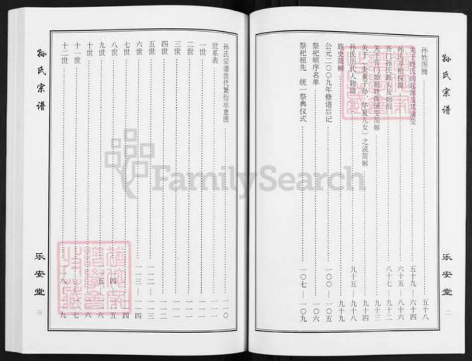 江苏省盐城市亭湖区孙氏乐安堂族谱-孙氏宗谱.pdf电子版预览图4