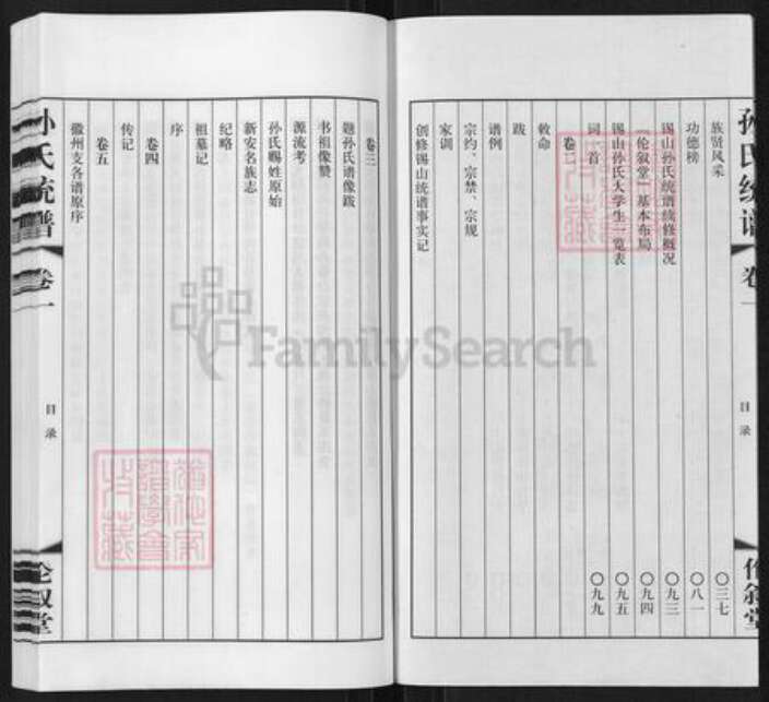 江苏省无锡市锡山区羊尖镇孙氏伦叙堂族谱-锡山孙氏统谱.pdf电子版预览图2