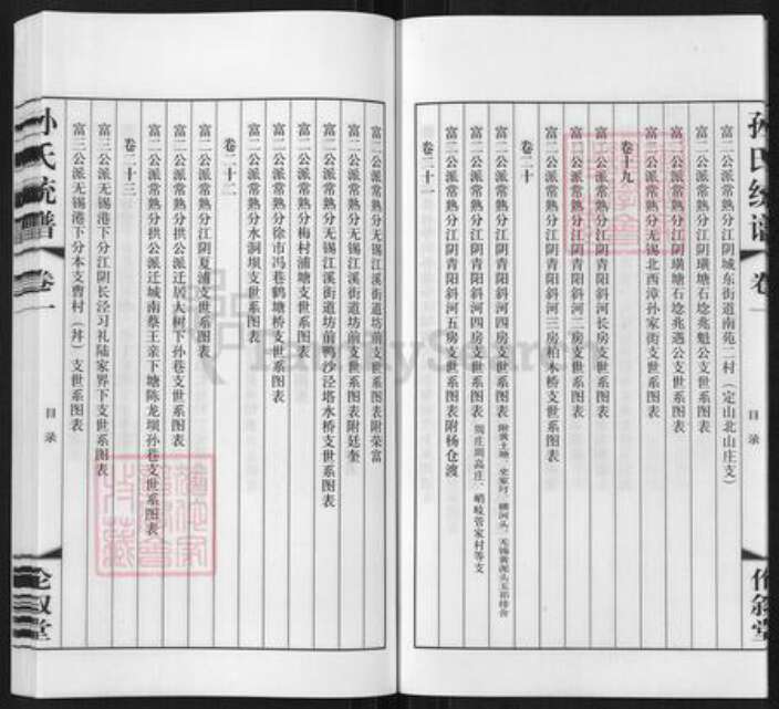 江苏省无锡市锡山区羊尖镇孙氏伦叙堂族谱-锡山孙氏统谱.pdf电子版预览图5