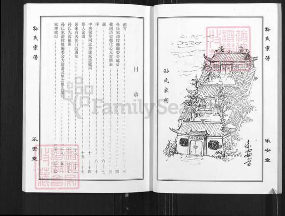 江苏省盐城市亭湖区孙氏乐安堂族谱-孙氏宗谱.pdf电子版预览图3