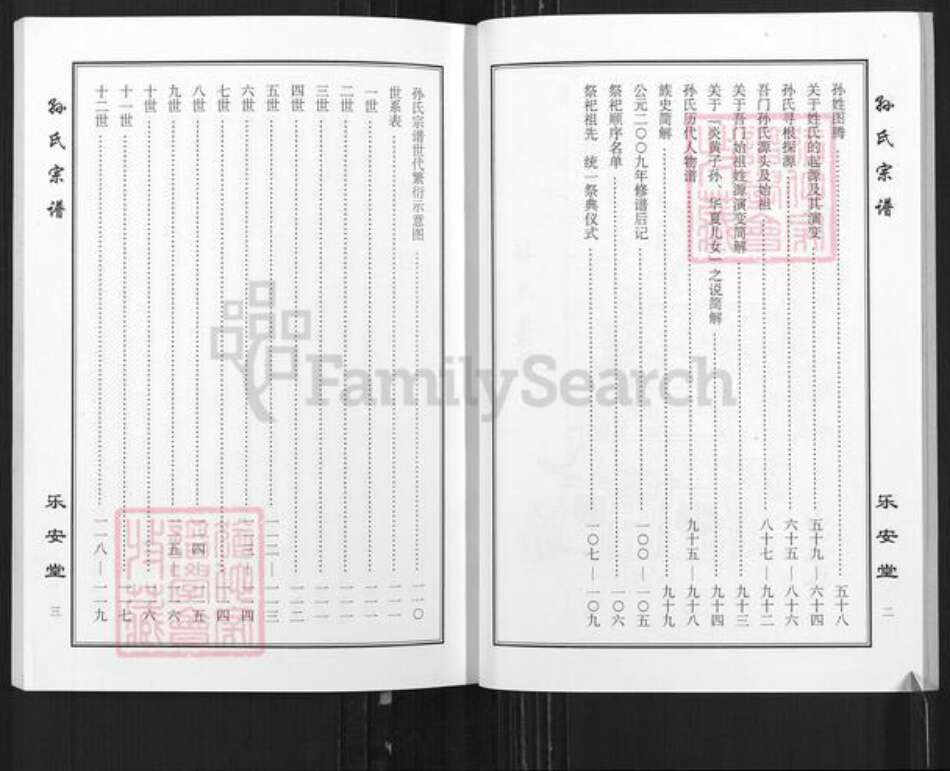 江苏省盐城市亭湖区孙氏乐安堂族谱-孙氏宗谱.pdf电子版预览图4