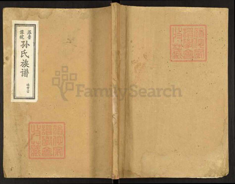 江苏省徐州市沛县安国镇孙氏映雪堂族谱-孙氏族谱.pdf电子版缩略图