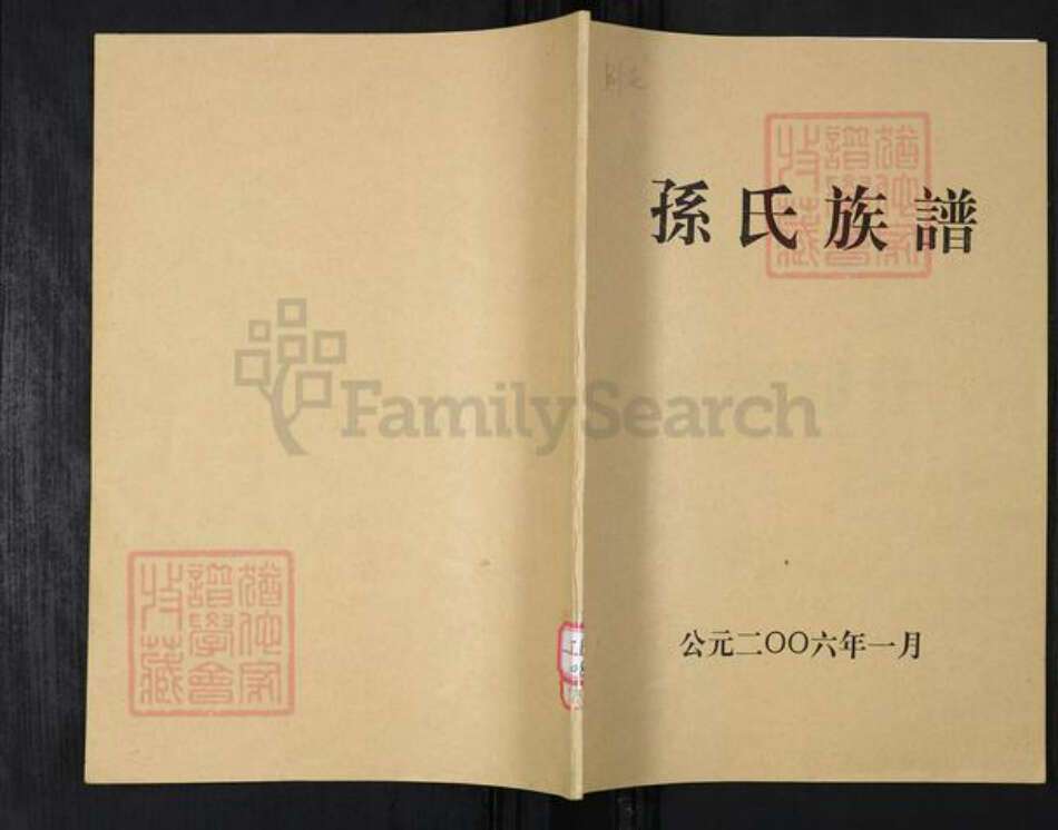 山东省青岛市崂山区孙氏族谱-孙氏族谱.pdf电子版缩略图