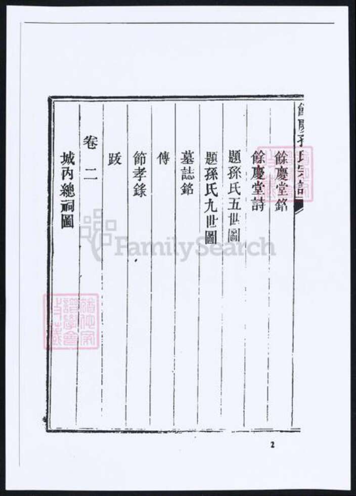 贵州省遵义市遵义市孙氏族谱-余庆孙氏族谱.pdf电子版预览图2