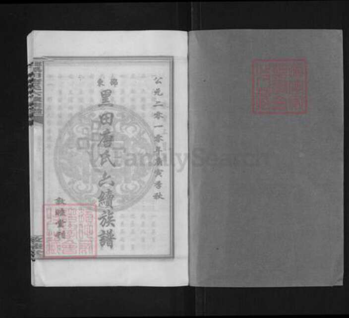 湖南省邵阳市邵东市唐氏敦睦堂族谱-邵东黑田唐氏六续族谱.pdf电子版预览图1