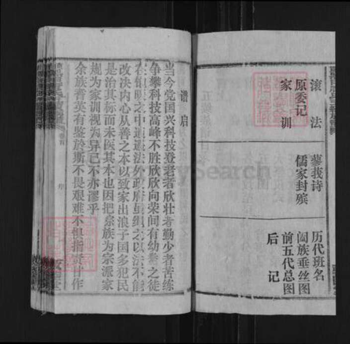 湖南省邵阳市邵东市唐氏敦睦堂族谱-邵东黑田唐氏五续族谱.pdf电子版预览图2