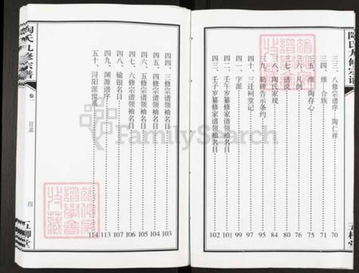 安徽省合肥市长丰县陶楼镇陶氏五柳堂族谱-陶氏九修宗谱.pdf电子版预览图4