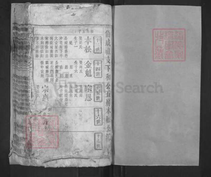 湖北省黄冈市蕲春县檀林镇田氏族谱-久长山田氏宗谱.pdf电子版预览图1