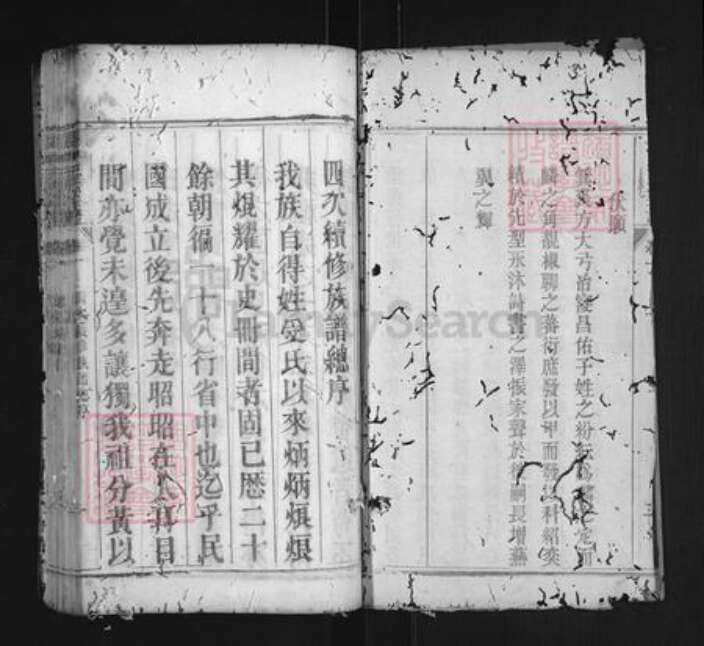 湖北省黄冈市浠水县蔡河镇汪氏启佑堂族谱-长冲汪氏宗谱.pdf电子版预览图2