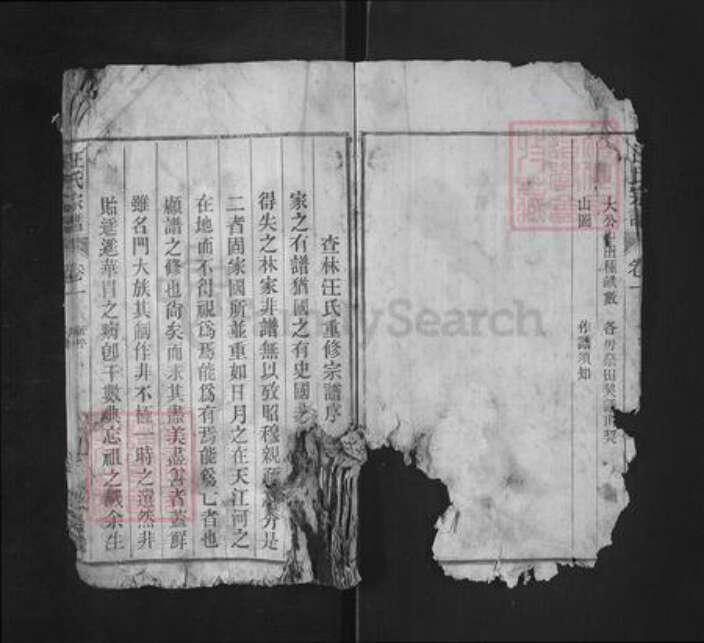 安徽省铜陵市枞阳县雨坛镇汪氏积庆堂族谱-汪氏宗谱.pdf电子版预览图5