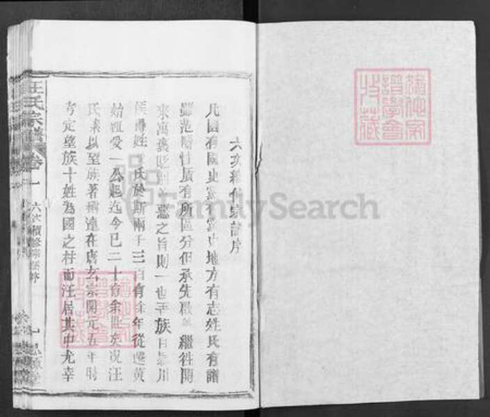 湖北省黄冈市团风县汪氏思源堂族谱-汪氏宗谱.pdf电子版预览图1