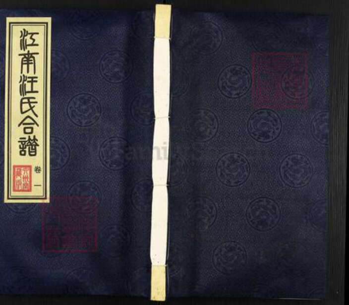 江苏省无锡市惠山区长安街道汪氏六州堂族谱-江南汪氏合谱.pdf电子版缩略图