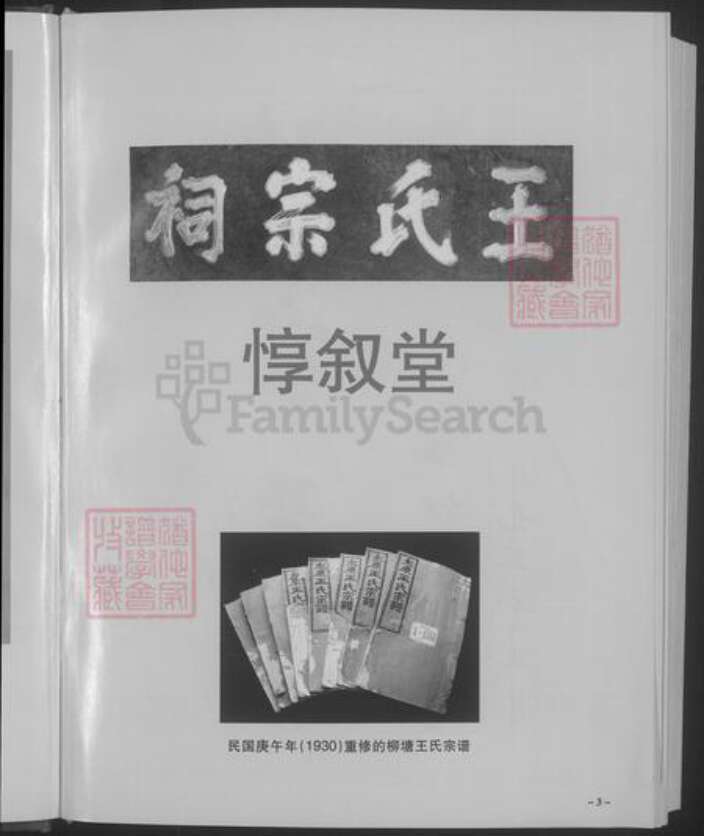 浙江省杭州市淳安县县王氏族谱-柳塘王氏宗谱 [6卷首尾各1卷].pdf电子版预览图5