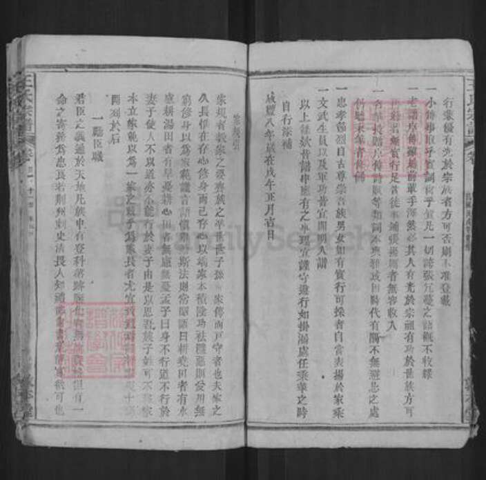 湖北省黄冈市浠水县王氏敦本堂族谱-王氏宗谱.pdf电子版预览图4