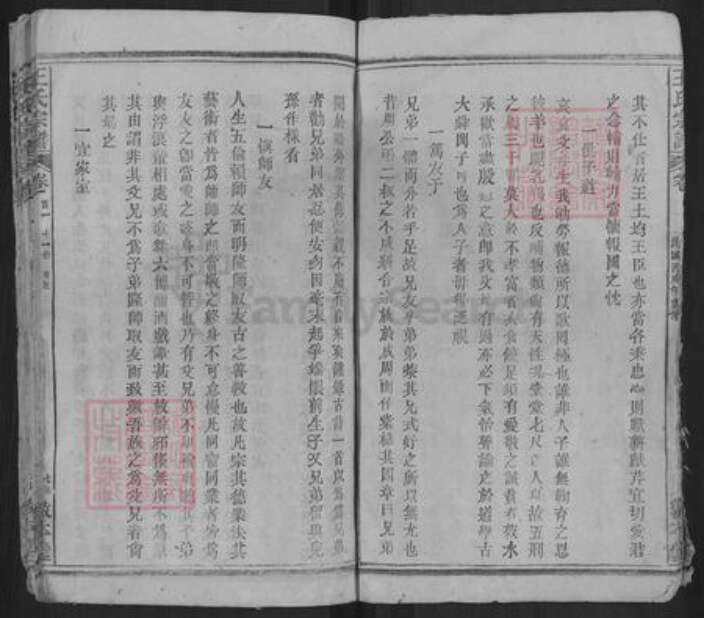 湖北省黄冈市浠水县王氏敦本堂族谱-王氏宗谱.pdf电子版预览图5