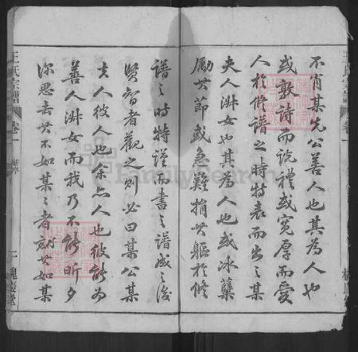 安徽省安庆市枞阳县项铺镇王氏槐庆堂族谱-炭端口王氏宗谱.pdf电子版预览图2