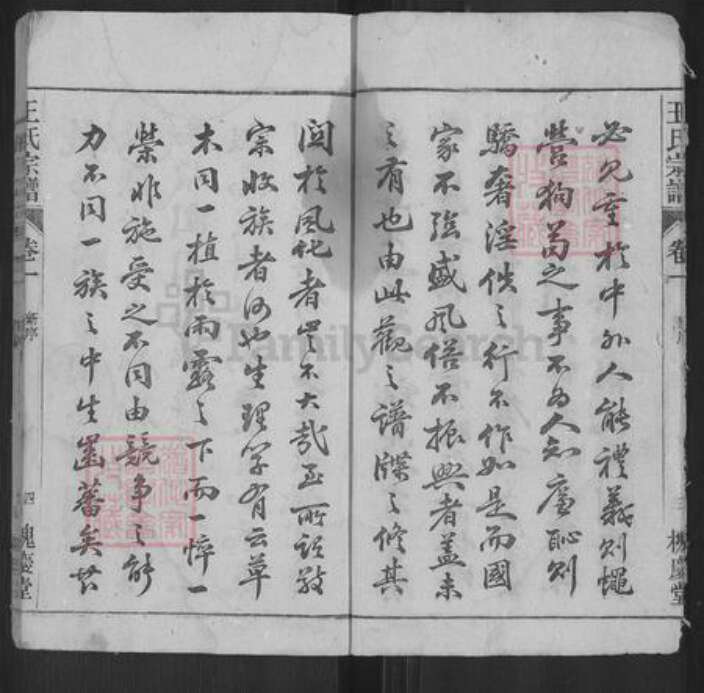 安徽省安庆市枞阳县项铺镇王氏槐庆堂族谱-炭端口王氏宗谱.pdf电子版预览图4