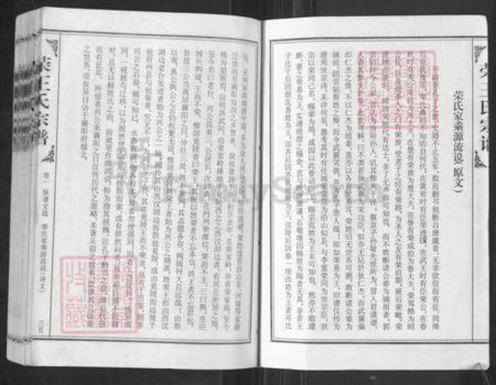 湖北省天门市石家河镇王氏三乐堂族谱-荣王氏宗谱.pdf电子版预览图5