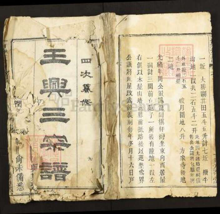 湖北省武汉市新洲区王氏光裕堂族谱-王兴三宗谱.pdf电子版缩略图