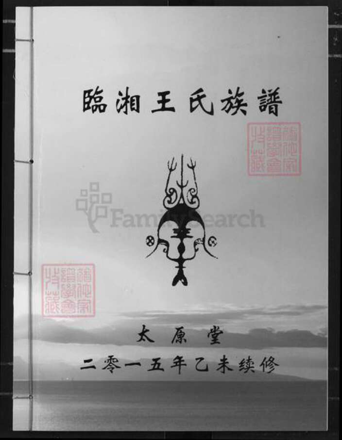 湖南省岳阳市临湘市忠防镇王氏太原堂族谱-临湘王氏族谱.pdf电子版缩略图