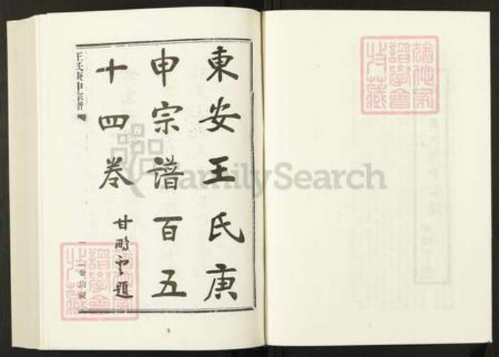 湖北省黄冈市罗田县王氏族谱-清代民国名人家谱选刊续编.第26~33册.东安王氏庚申宗谱.pdf电子版预览图4