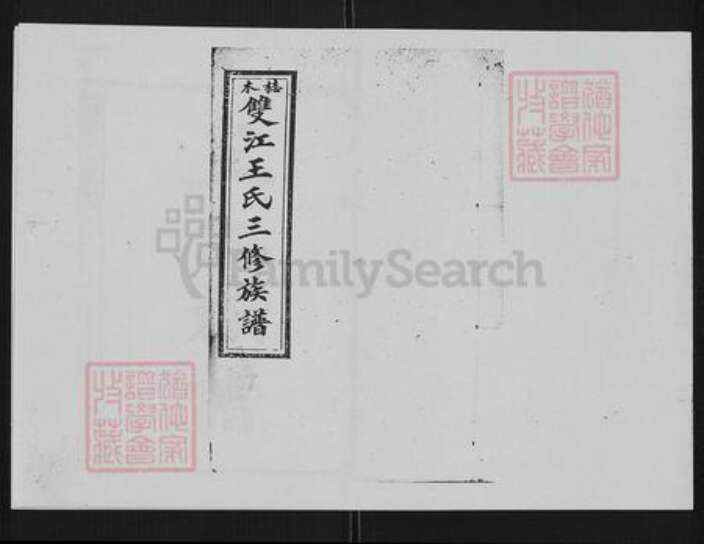 湖南省湘潭市湘乡市湘乡王氏族谱-梽木双江王氏三修族谱[65卷首末各1卷].pdf电子版缩略图