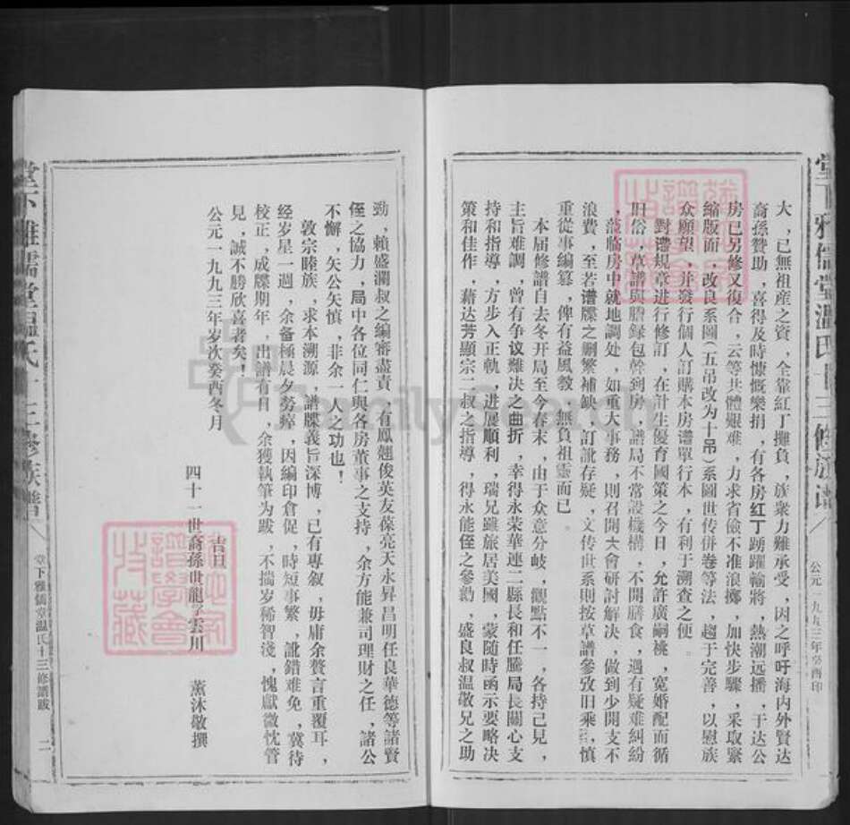 江西省赣州市石城县高田镇温氏雅儒堂族谱-堂下雅儒堂温氏十三修族谱.pdf电子版预览图4