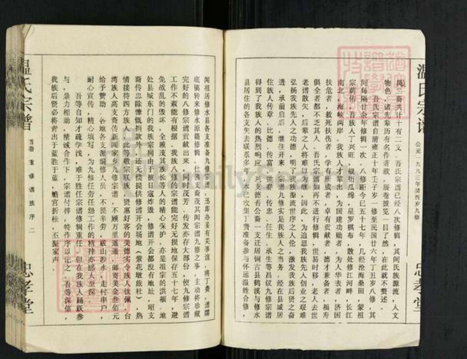 江西省九江市武宁县温氏忠孝堂族谱-温氏宗谱.pdf电子版预览图2