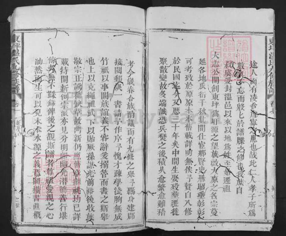 江西省抚州市广昌县尖峰乡温氏族谱-东坪温氏九修族谱.pdf电子版预览图2