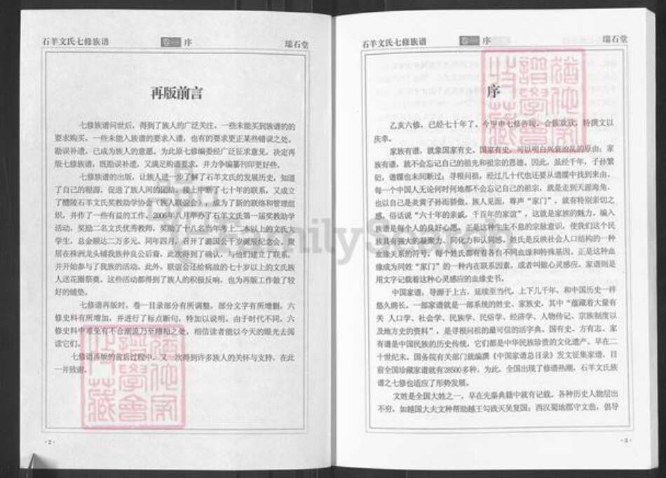 湖南省株洲市醴陵市左权镇文氏族谱-湖南醴陵石羊文氏族谱.pdf电子版预览图5