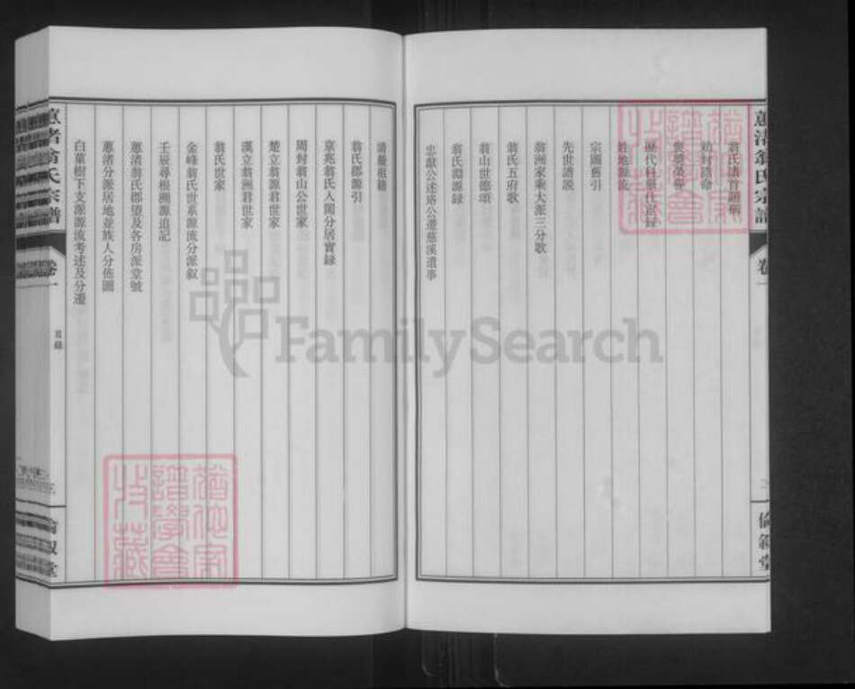 浙江省绍兴诸暨市暨阳街道翁氏伦叙堂族谱-暨阳蕙渚翁氏宗谱.pdf电子版预览图3