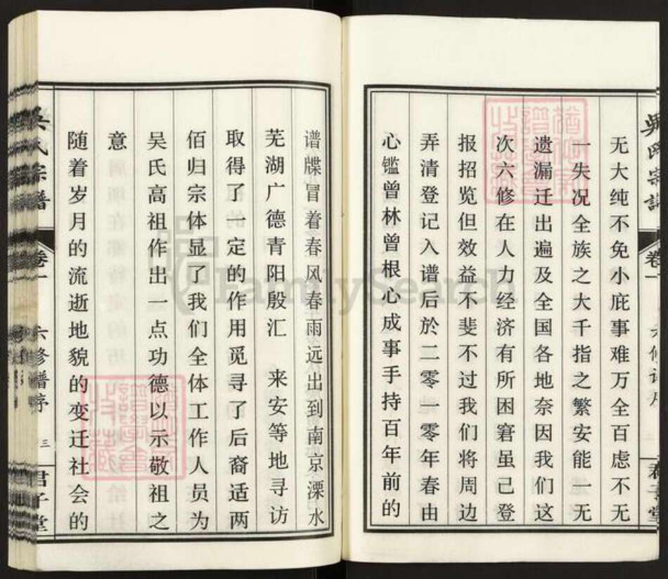 安徽省安庆市桐城市吴氏君子堂族谱-吴氏宗谱.pdf电子版预览图3