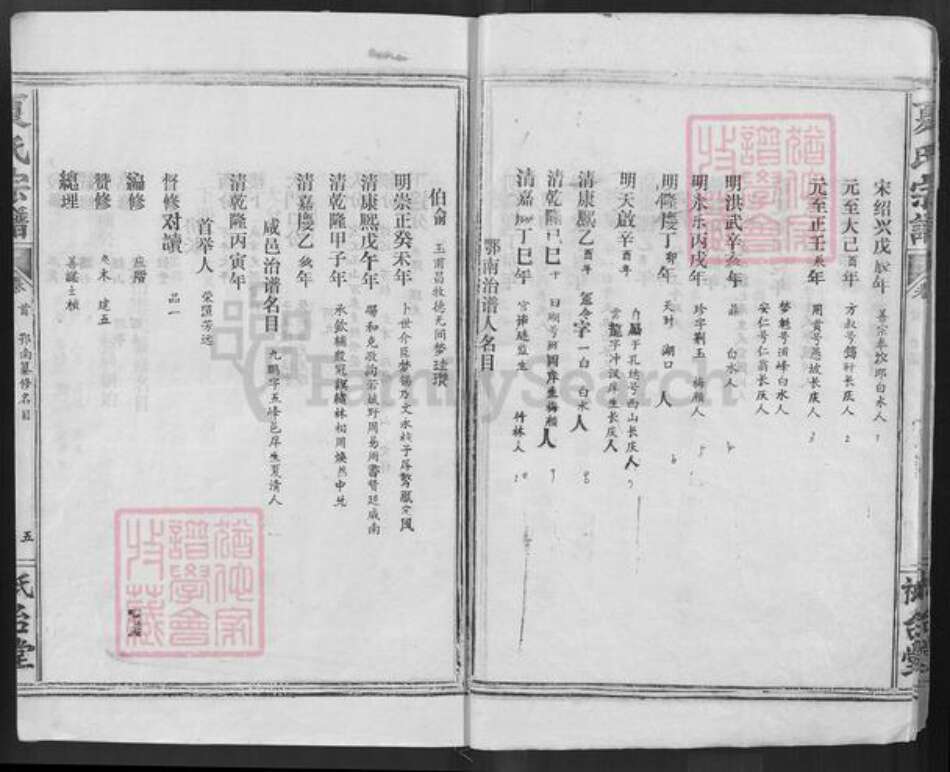 湖北省夏氏祇台堂族谱-夏氏宗谱.pdf电子版预览图5