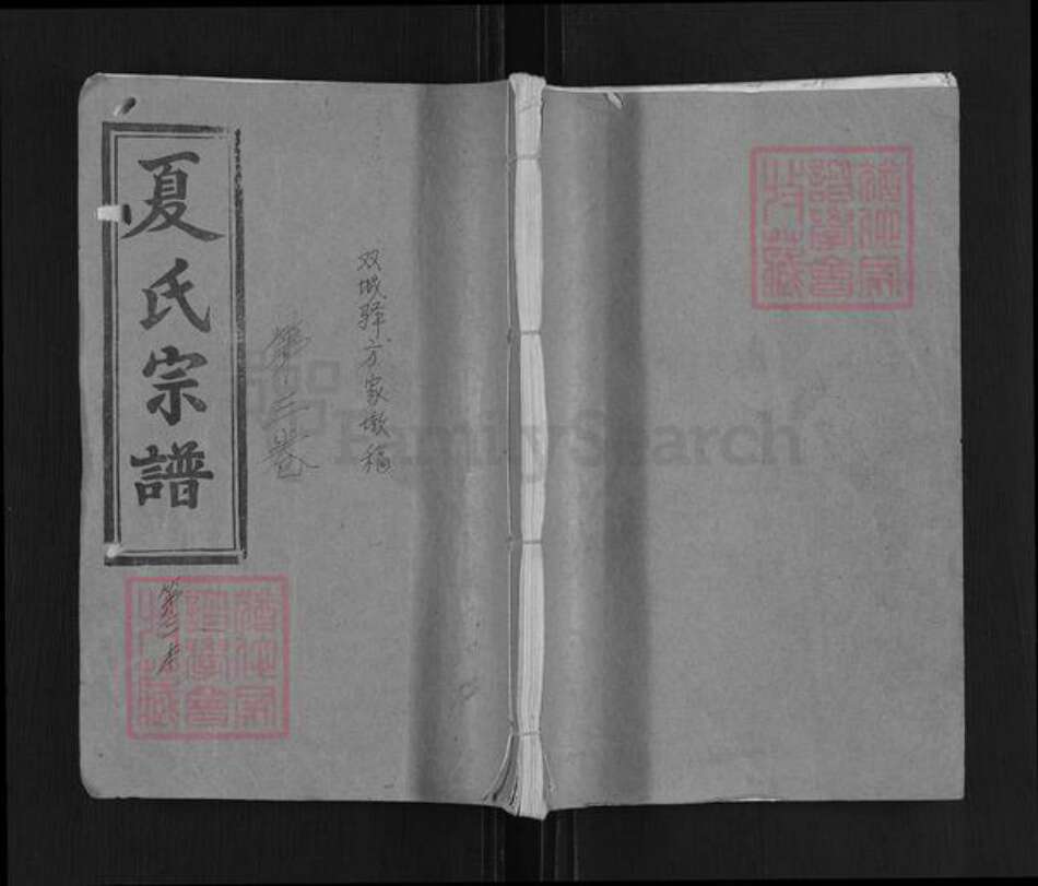湖北省黄冈市武穴市梅川镇夏氏树德堂族谱-夏氏宗谱.pdf电子版缩略图