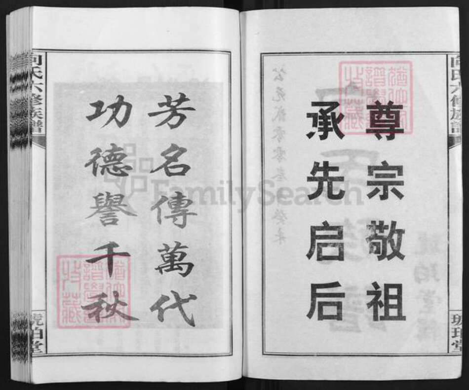 湖南省娄底市双峰县向氏琥珀堂族谱-琥珀向氏六修族谱.pdf电子版预览图2